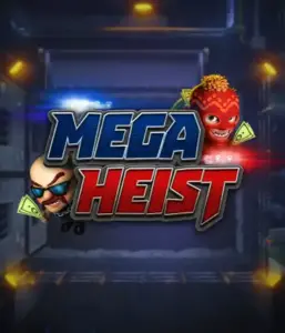 Step into the exciting world of Mega Heist slot by Relax Gaming, featuring quirky characters ready to execute a big score. This image depicts the drama of the heist with its striking logo and a shadowy vault backdrop. Great for fans of heist movies, providing a thrilling escape. 